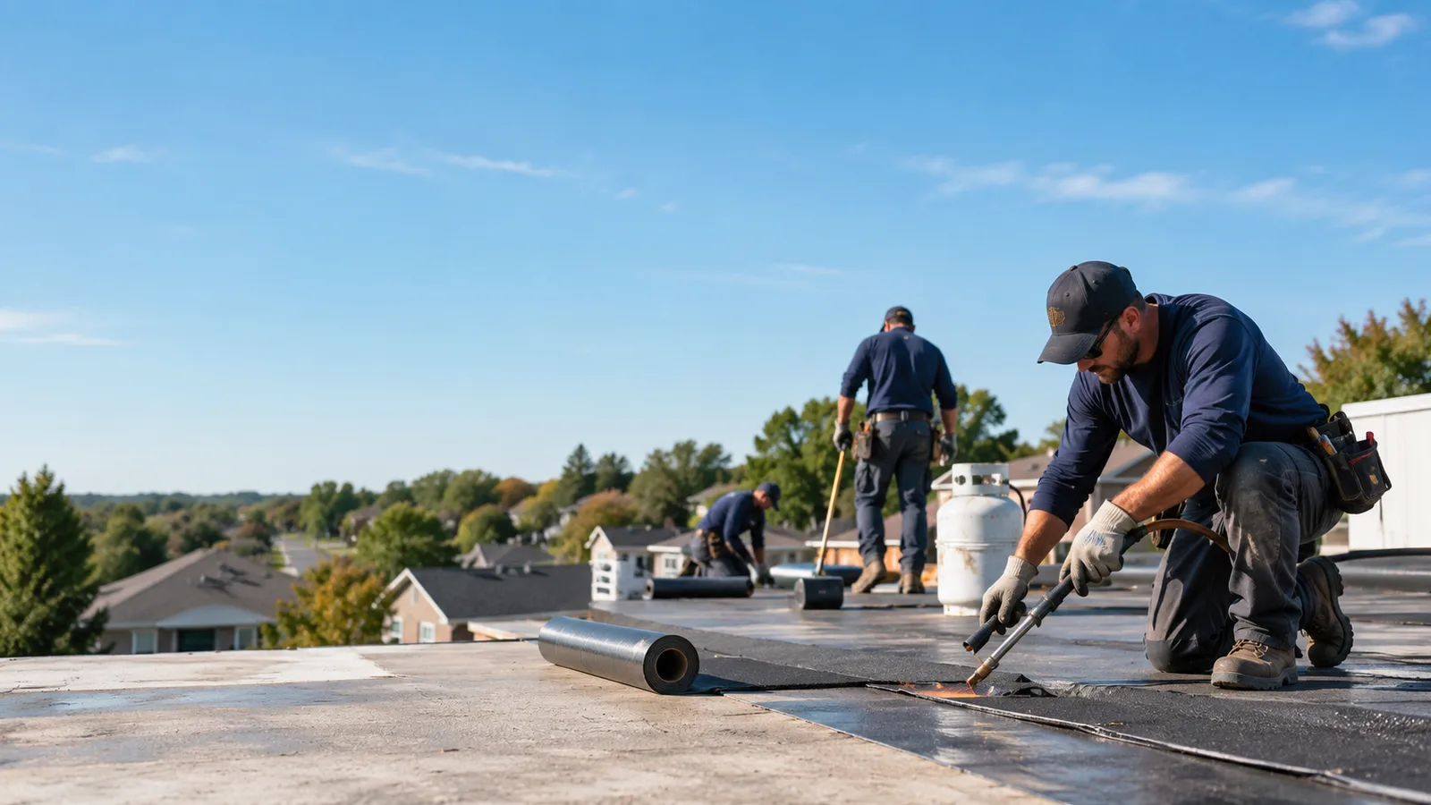 Flat Roof Leak Repair providers in Reydell, AR